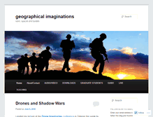 Tablet Screenshot of geographicalimaginations.com